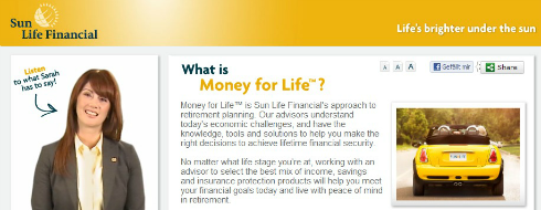Content Marketing bei Sun Life Financial